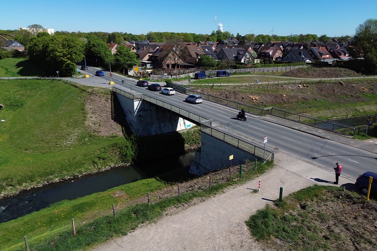 Brücke an der Wartburgstraße