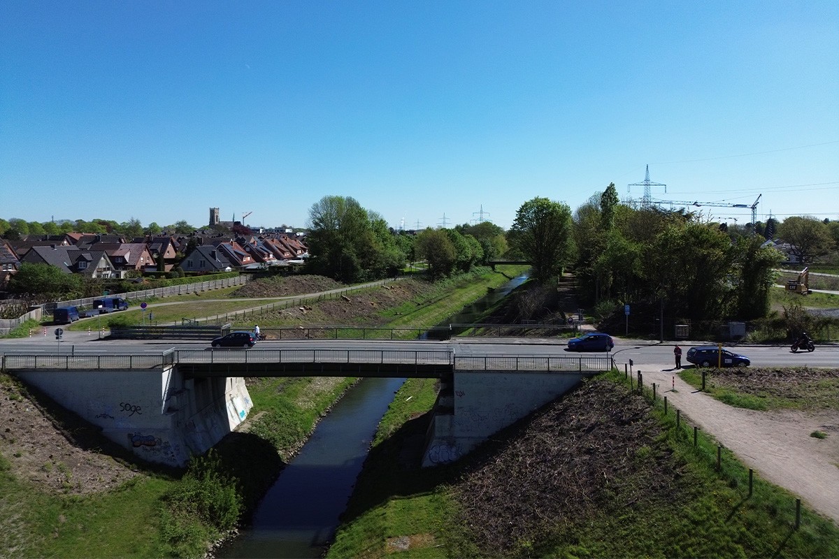 Brücke an der Wartburgstraße