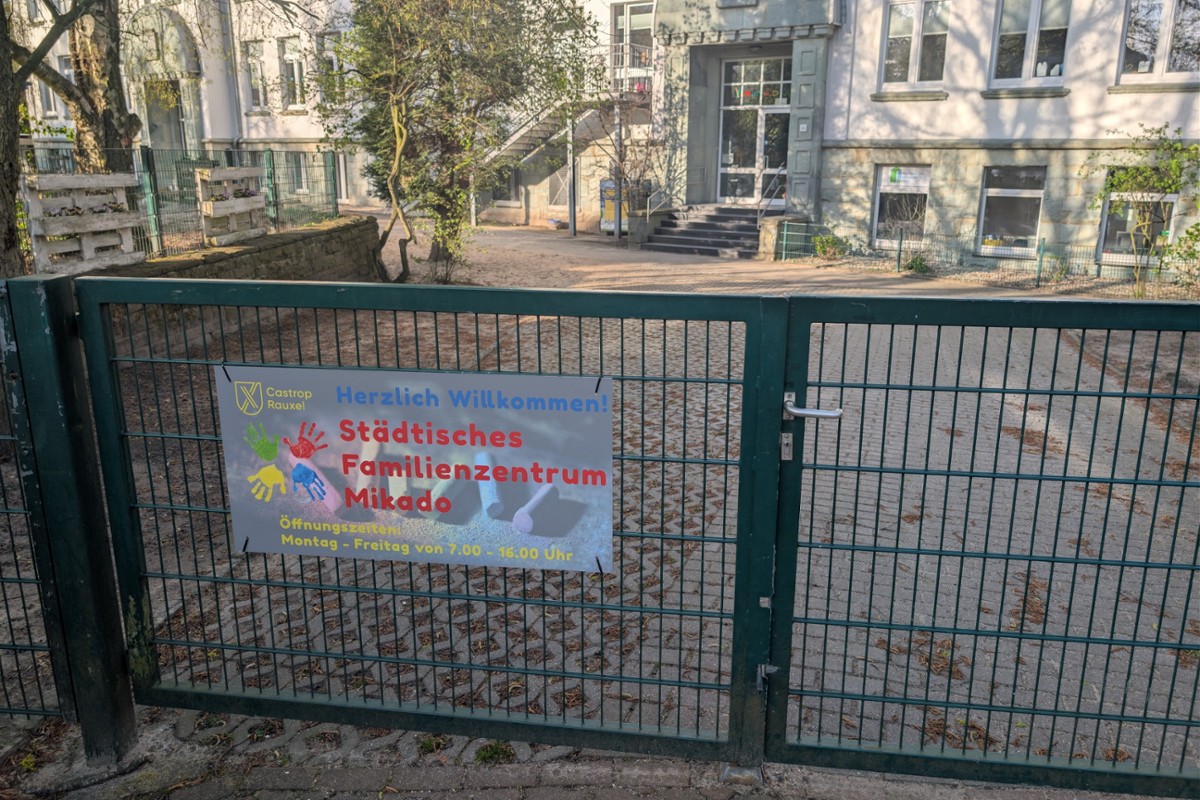 Familienzentrum Mikado auf Schwerin im April 2026