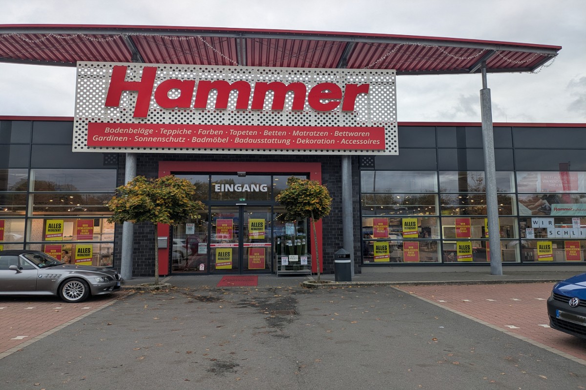 Filialschließung Hammer