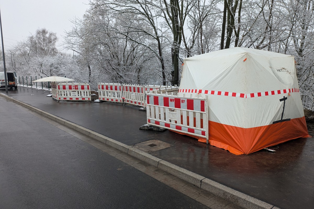 Beustelle der Telekom
