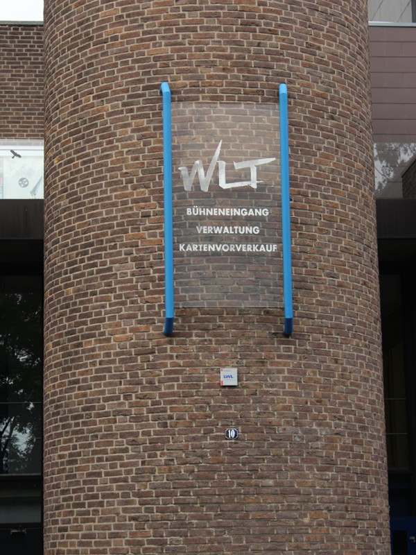 Hinweisschilder Forum und WLT 2011