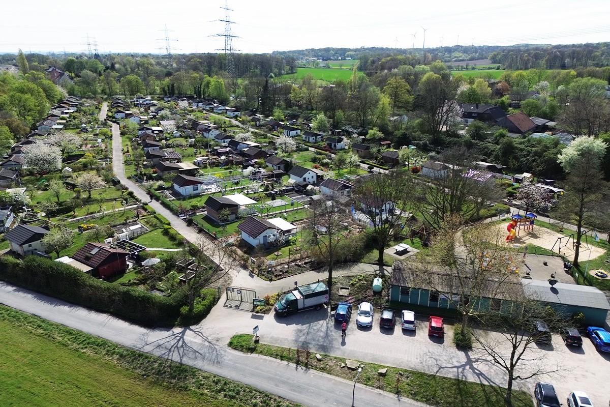 Kleingartenverein Deininghausen im April 2026