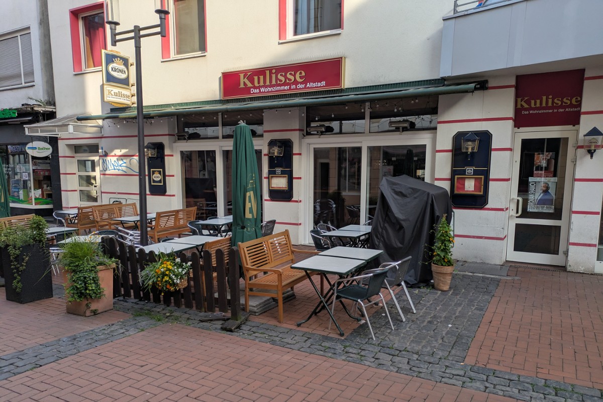 Gaststätte Kulisse im Mai 2025