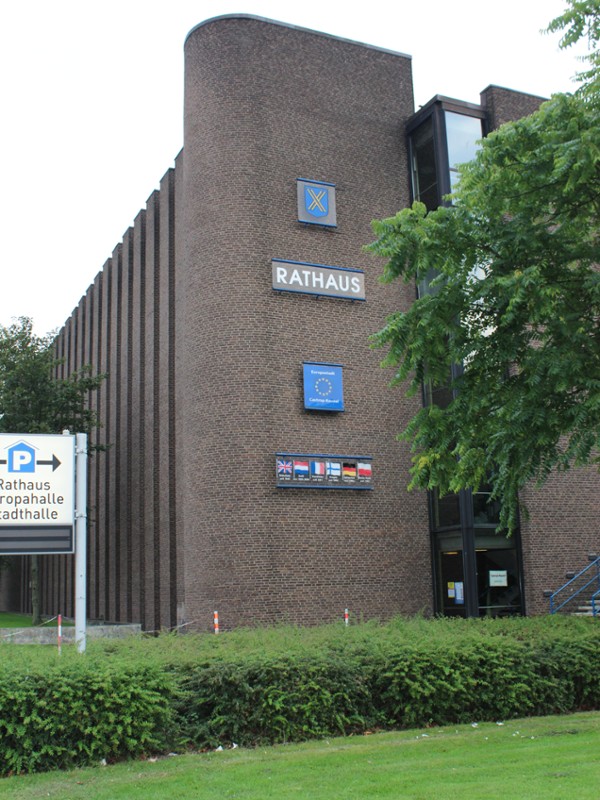 Rathaus Wegweiser