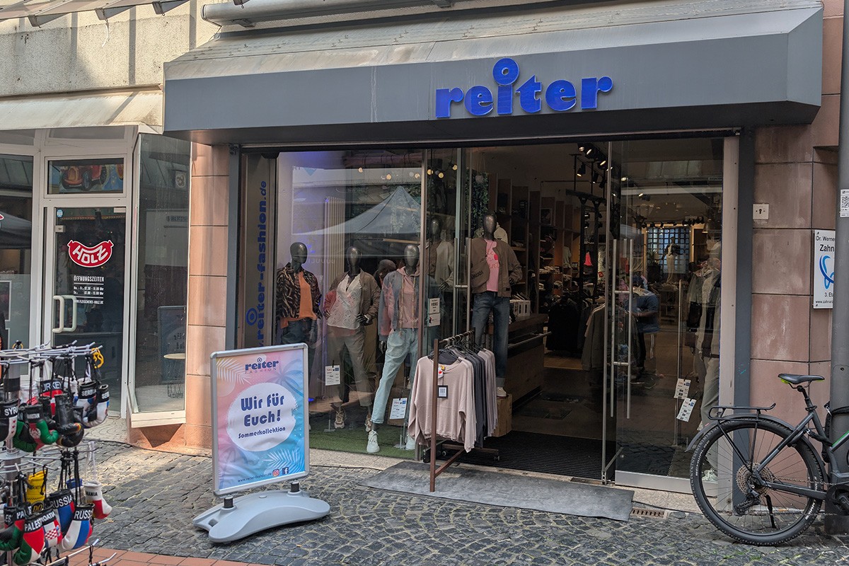 Reiter-Fashion in der Castroper Altstadt im April 2026