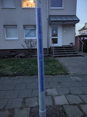 Aufkleber "Ickern Nord - Ehrenmord"