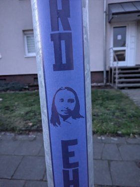 Aufkleber "Ickern Nord - Ehrenmord"
