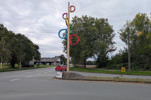 Ortseinfahrt Deininghausen
