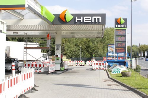 Umbau HEM-Tankstelle 2011