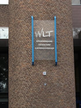 Hinweisschilder Forum und WLT 2011