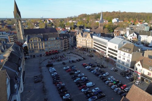 Marktplatz Castrop-Rauxel im April 2026