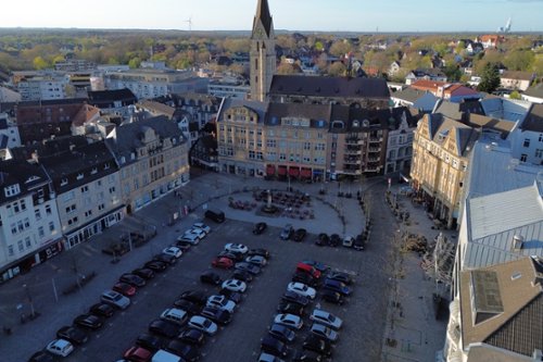 Marktplatz Castrop-Rauxel im April 2026