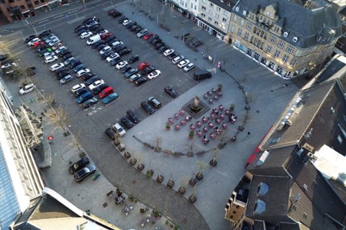 Marktplatz Castrop-Rauxel im April 2026