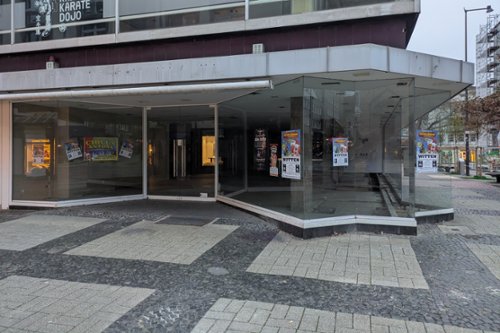 Wilde Plakatierung