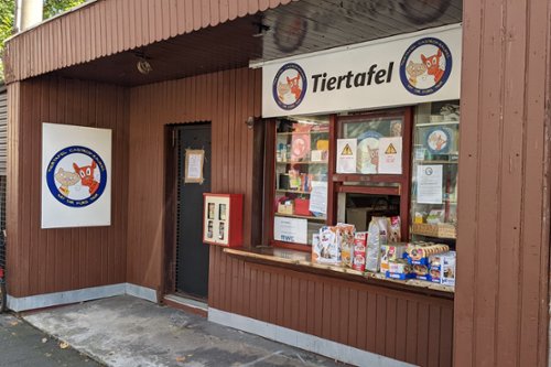 Spenden an der Tiertafel